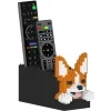Jekca - Welsh Corgi Remote Control Rack 01S - Lego - Sculpture - Construction - 4D - Brick Animals - Toys - Avvenice