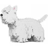 Jekca - West Highland White Terrier 01S - Lego - Sculpture - Construction - 4D - Brick Animals - Toys - Avvenice