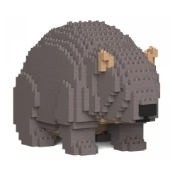 Jekca - Wombat 01S - Lego - Sculpture - Construction - 4D - Brick Animals - Toys - Avvenice