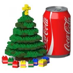 Jekca - Xmas Tree 02S - Lego - Sculpture - Construction - 4D - Brick Animals - Toys - Avvenice