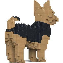 Jekca - Yorkshire Terrier 01 - Big - Lego - Sculpture - Construction - 4D - Brick Animals - Toys - Avvenice