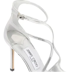 Jimmy Choo - Azia Sandals - Silver - Jimmy Choo Exclusive Luxury Collection - Avvenice