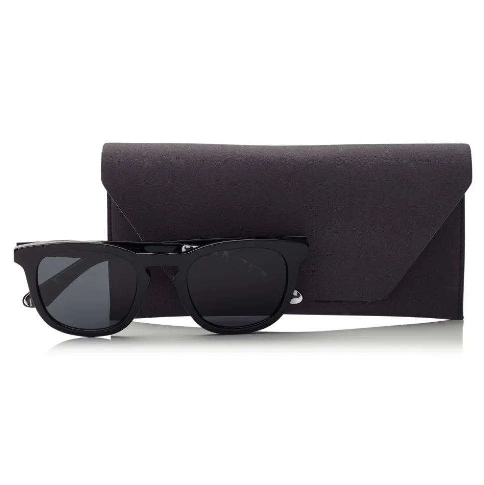 Jimmy Choo - Ben - Black Wayfare Sunglasses - Jimmy Choo Eyewear - Avvenice