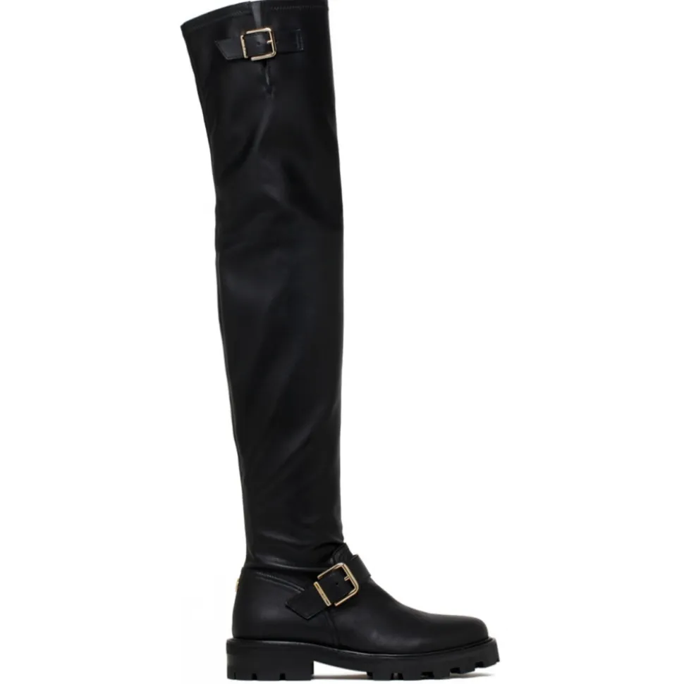 Jimmy Choo - Biker II Boots - Black - Jimmy Choo Exclusive Luxury Collection - Avvenice