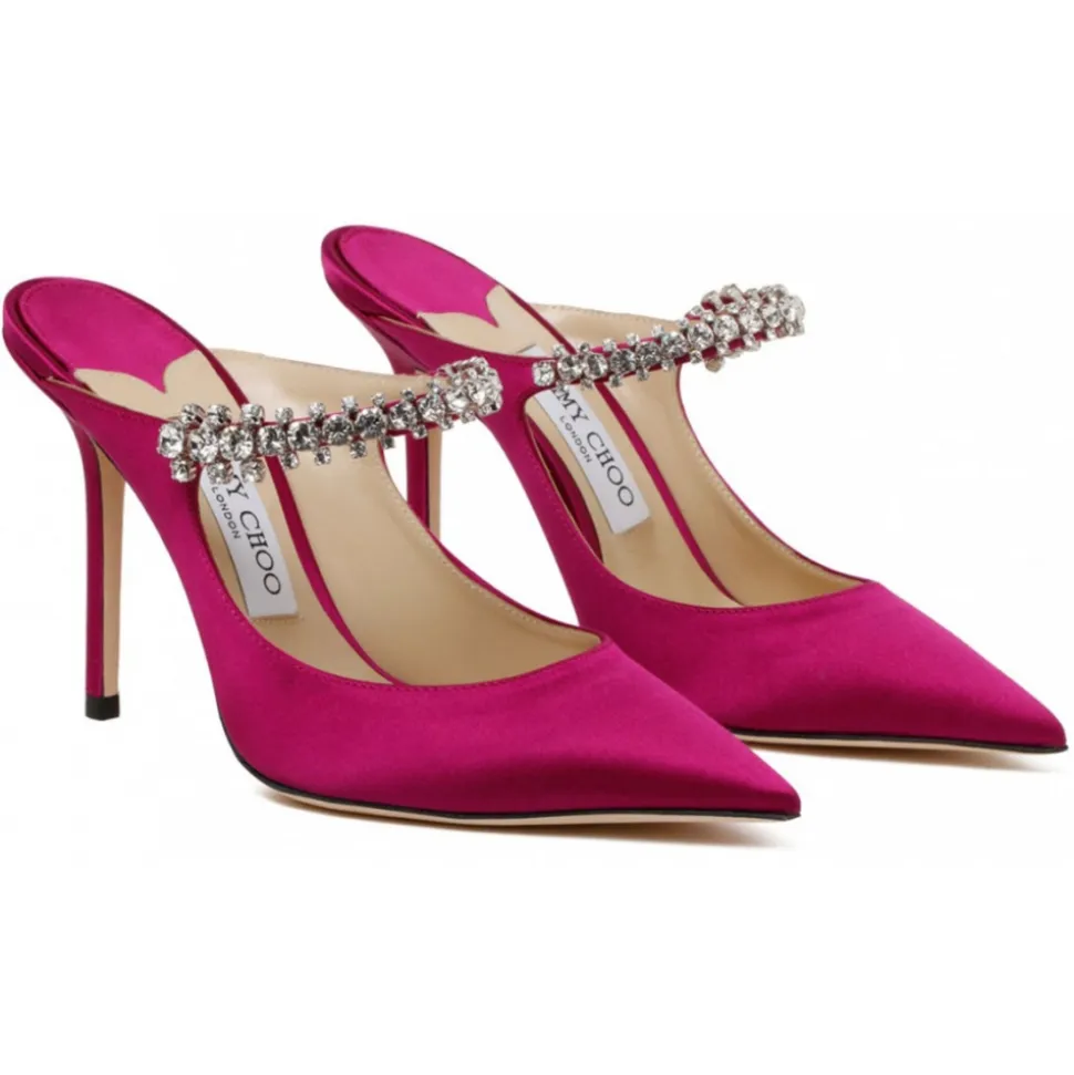 Jimmy Choo - Bing 100 - Boysenberry - Jimmy Choo Exclusive Luxury Collection - Avvenice