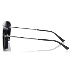 Jimmy Choo - Carl - Blue Aviator Sunglasses with Light Grey Mirror Lenses - Jimmy Choo Eyewear - Avvenice