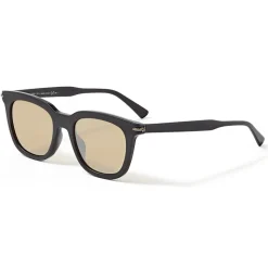 Jimmy Choo - Gad - Black Acetate Square Sunglasses with Silver Mirror Lenses - Jimmy Choo Eyewear - Avvenice