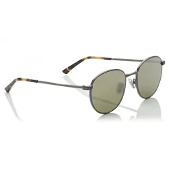 Jimmy Choo - Henri - Dark Ruthenium Oval Metal Sunglasses - Jimmy Choo Eyewear - Avvenice