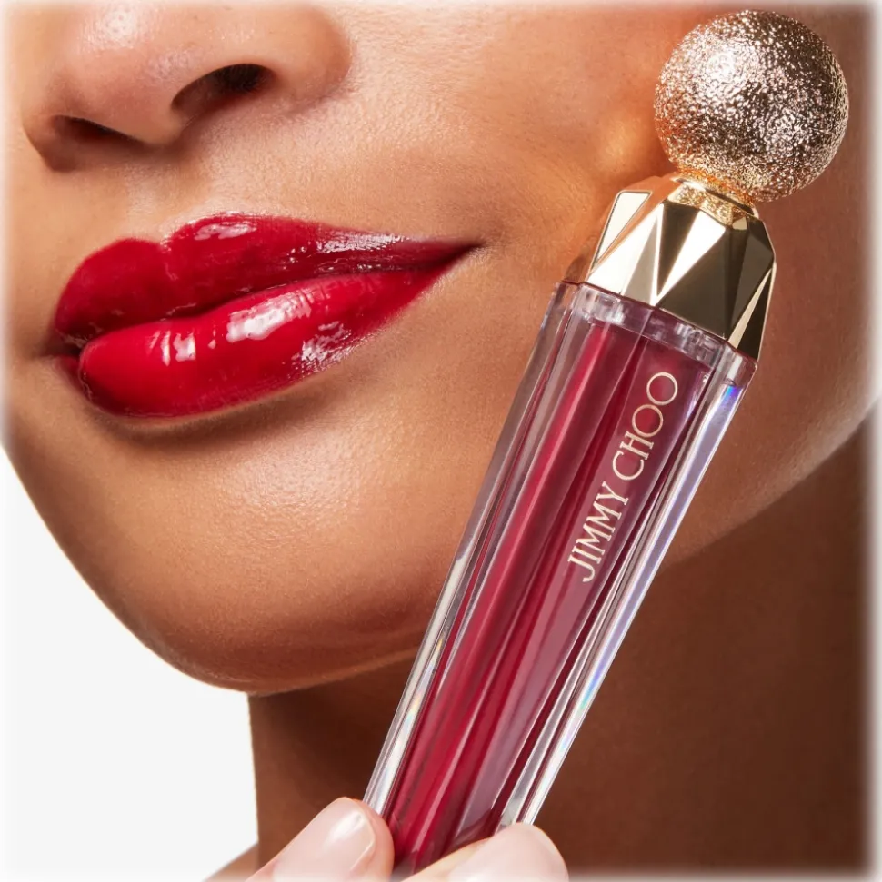 Jimmy Choo - JC Lip Gloss Colour - Ruby Red - Exclusive Collection - Luxury Fragrance - Avvenice