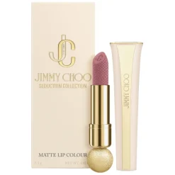 Jimmy Choo - JC Matte Lip Colour - Nude Blush Matte Lipstick - Exclusive Collection - Luxury Fragrance - Avvenice