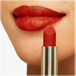 Jimmy Choo - JC Matte Lip Colour - Red Attraction Matte Lipstick - Exclusive Collection - Luxury Fragrance - Avvenice