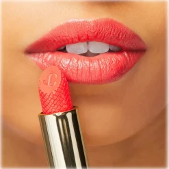 Jimmy Choo - JC Satin Lip Colour - Peach Melba Satin Lipstick - Exclusive Collection - Luxury Fragrance - Avvenice