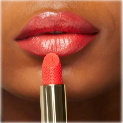 Jimmy Choo - JC Satin Lip Colour - Peach Melba Satin Lipstick - Exclusive Collection - Luxury Fragrance - Avvenice