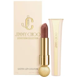 Jimmy Choo - JC Satin Lip Colour - Natural Glow Satin Lipstick - Exclusive Collection - Luxury Fragrance - Avvenice