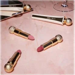 Jimmy Choo - JC Satin Lip Colour - English Rose Satin Lipstick - Exclusive Collection - Luxury Fragrance - Avvenice