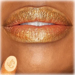 Jimmy Choo - JC Satin Lip Colour - Golden Choo - Exclusive Collection - Luxury Fragrance - Avvenice