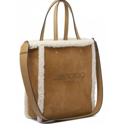 Jimmy Choo - Lenny Tote Bag - Natural - Jimmy Choo Exclusive Luxury Collection - Avvenice