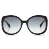 Jimmy Choo - Lila - Black Square Frame Sunglasses - Sunglasses - Jimmy Choo Eyewear - Avvenice