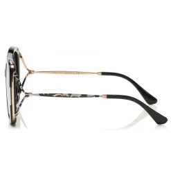 Jimmy Choo - Lila - Black Square Frame Sunglasses - Sunglasses - Jimmy Choo Eyewear - Avvenice