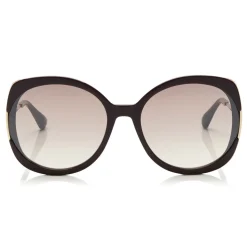 Jimmy Choo - Lila - Plum Square Frame Sunglasses - Sunglasses - Jimmy Choo Eyewear - Avvenice