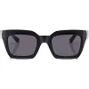 Jimmy Choo - Maika - Grey Cat Eye Sunglasses with Black Frame - Jimmy Choo Eyewear - Avvenice