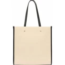 Jimmy Choo - N/S Tote Bag - Beige Black - Jimmy Choo Exclusive Luxury Collection - Avvenice