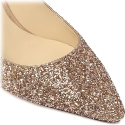 Jimmy Choo - Romy 85 Pumps - Silver Gold - Jimmy Choo Exclusive Luxury Collection - Avvenice