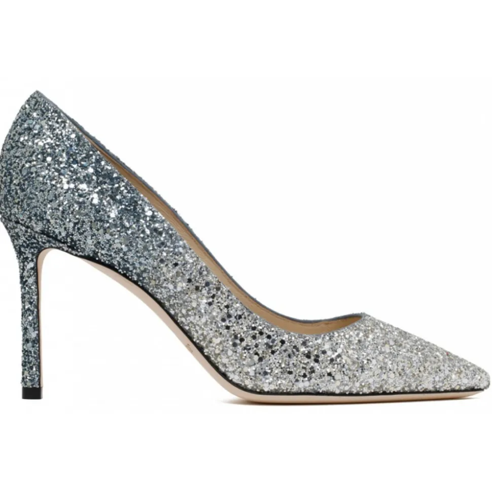 Jimmy Choo - Romy Pumps - Silver - Jimmy Choo Exclusive Luxury Collection - Avvenice