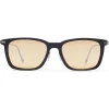 Jimmy Choo - Ryan - Grey Acetate Square Sunglasses with Silver Mirror Lenses - Jimmy Choo Eyewear - Avvenice