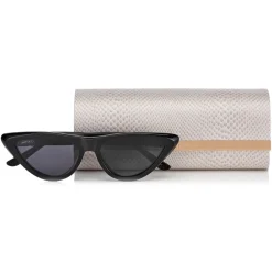 Jimmy Choo - Sparks - Grey Fashion Sunglasses with Black Frame - Jimmy Choo Eyewear - Avvenice