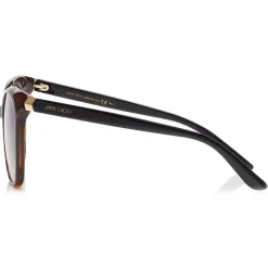 Jimmy Choo - Wilma - Brown Shaded Square Sunglasses with Havana Frame - Jimmy Choo Eyewear - Avvenice