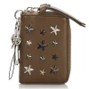 Jimmy Choo Vintage - Embellished Leather Wallet - Brown - Leather and Calf Wallet - Luxury High Quality - Avvenice