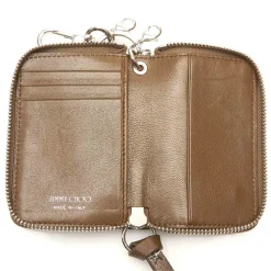 Jimmy Choo Vintage - Embellished Leather Wallet - Brown - Leather and Calf Wallet - Luxury High Quality - Avvenice