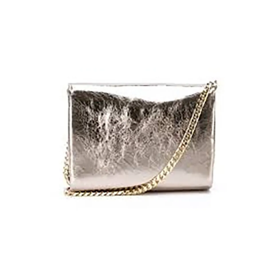Jimmy Choo Vintage - Metallic Leather Ava Crossbody Bag - Gold - Leather and Lambskin Handbag - Luxury High Quality - Avvenice