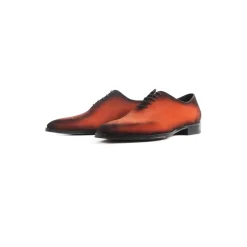 Jovanny Capri - Derby Shoes - Patina Effect - Handmade in Italy - Leather Shoes - Luxury High Quality - Avvenice