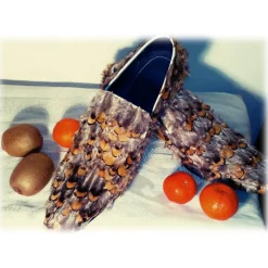 Jovanny Capri - Double Monk Shoes - Patina Effect - Handmade in Italy - Leather Shoes - Luxury High Quality - Avvenice