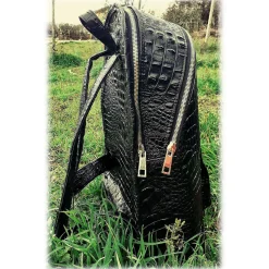 Jovanny Capri - Splendid Chrocodile Backpack - Leather Backpack - Luxury High Quality - Avvenice