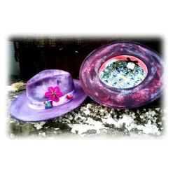 Jovanny Capri - Super Stylish Fedoro Hat - High Italian Handmade Tailoring - Hat - Luxury High Quality - Avvenice