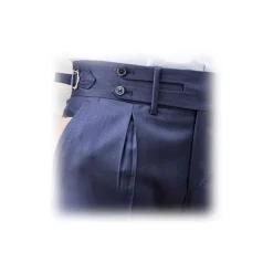 Jovanny Capri - Trousers - High Neapolitan Tailoring - Loro Piana 150s Fabric - Luxury High Quality - Avvenice
