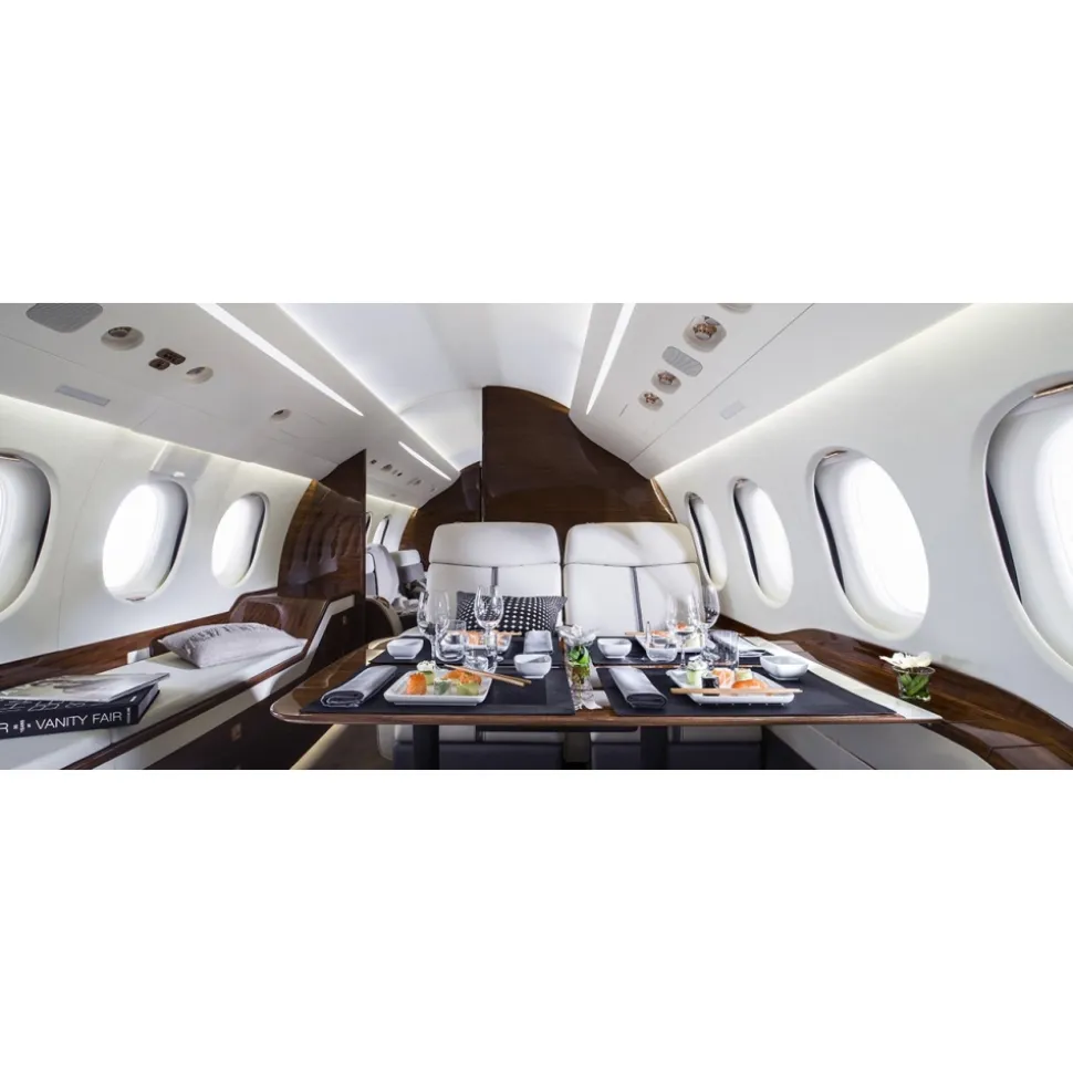 JupitAir Monaco - Nice - Huston - Dassault Falcon 7X - Ultra Long Range - Private Jet - Exclusive Luxury Private Jet - Avvenice