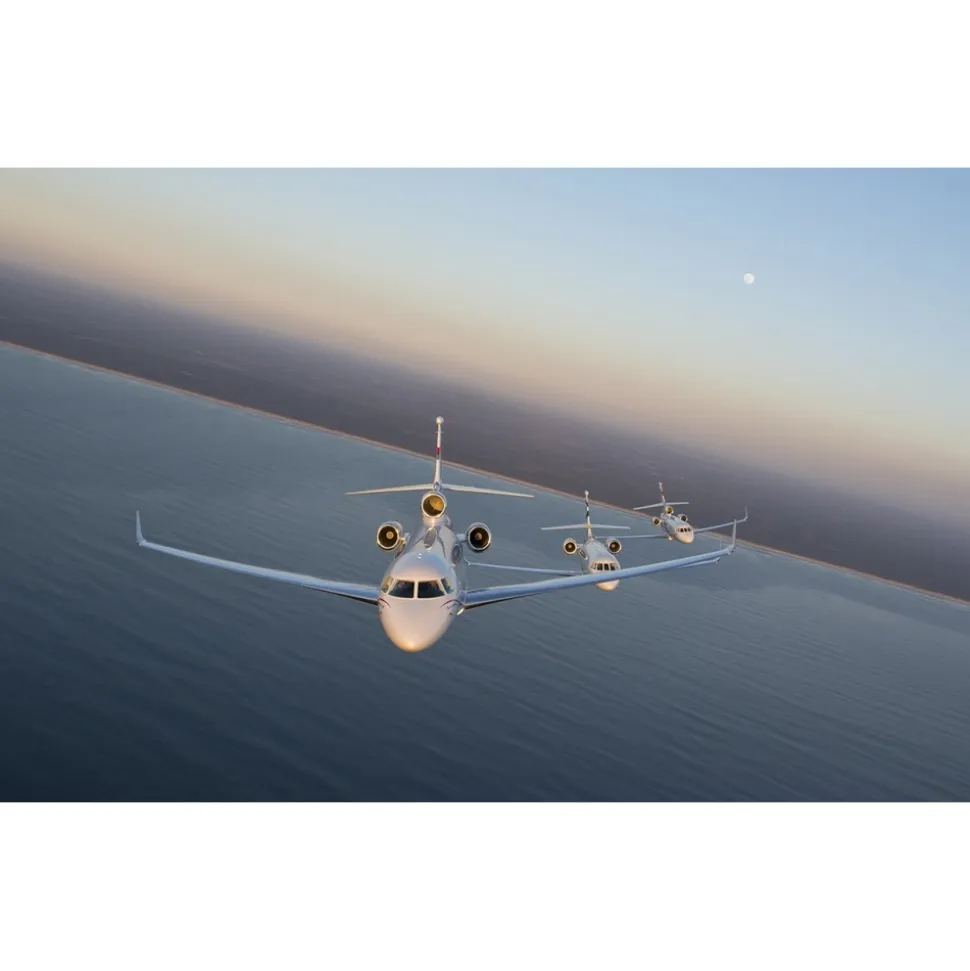JupitAir Monaco - Nice - Huston - Dassault Falcon 7X - Ultra Long Range - Private Jet - Exclusive Luxury Private Jet - Avvenice