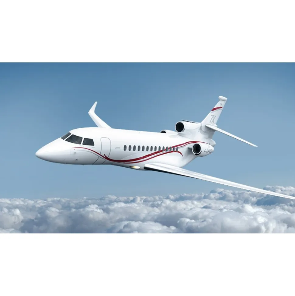 JupitAir Monaco - Nice - Huston - Dassault Falcon 7X - Ultra Long Range - Private Jet - Exclusive Luxury Private Jet - Avvenice