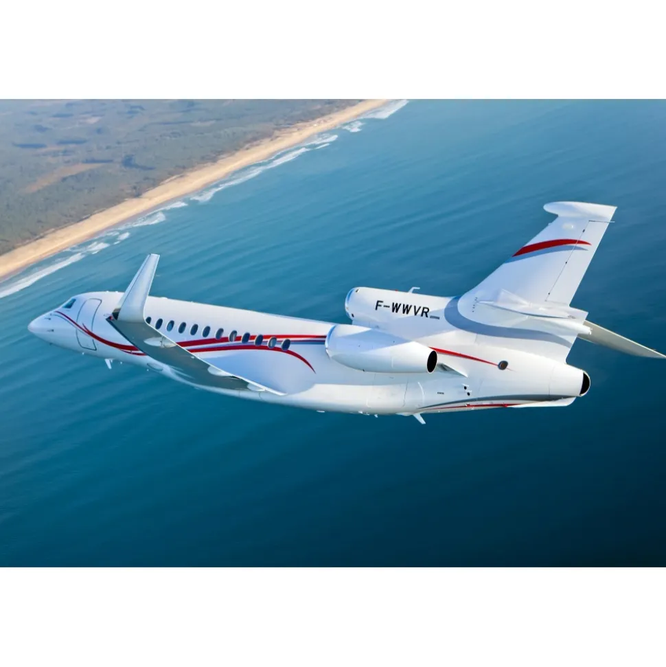 JupitAir Monaco - Nice - Huston - Dassault Falcon 7X - Ultra Long Range - Private Jet - Exclusive Luxury Private Jet - Avvenice