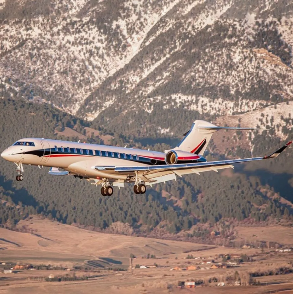 JupitAir Monaco - Nice - Huston - Bombardier Global - Ultra Long Range - Private Jet - Exclusive Luxury Private Jet - Avvenice