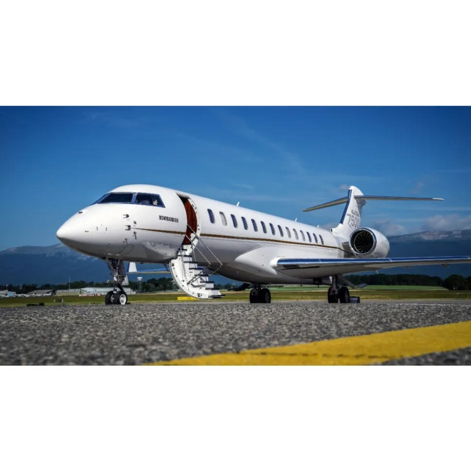 JupitAir Monaco - Nice - Huston - Bombardier Global - Ultra Long Range - Private Jet - Exclusive Luxury Private Jet - Avvenice