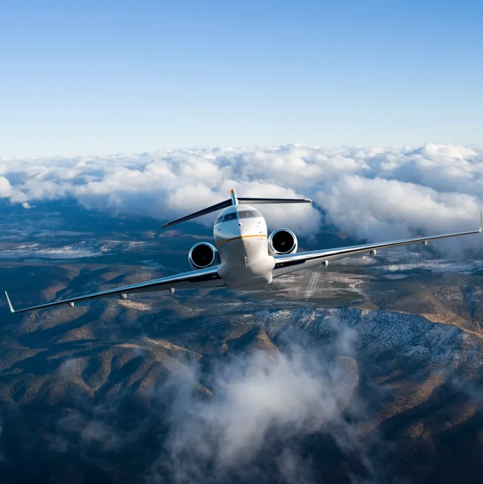 JupitAir Monaco - Nice - Huston - Bombardier Global - Ultra Long Range - Private Jet - Exclusive Luxury Private Jet - Avvenice