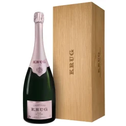 Krug Champagne - Rosé - Jéroboam - Wood Box - Pinot Noir - Luxury Limited Edition - 3 l - Avvenice