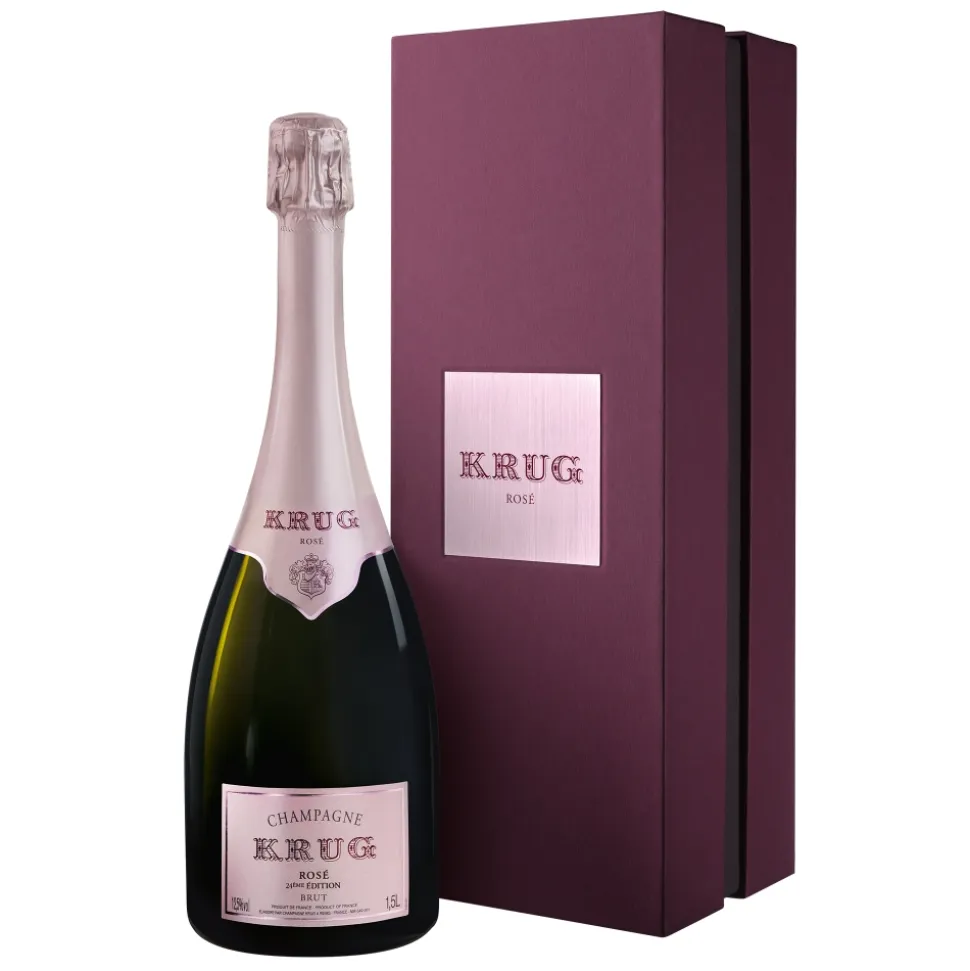 Krug Champagne - Rosé - Magnum - Gift Box - Pinot Noir - Luxury Limited Edition - 1,5 l - Avvenice