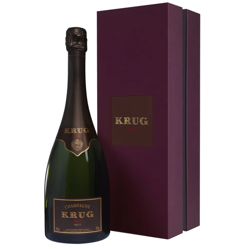 Krug Champagne - Vintage - 2006 - Gift Box - Pinot Noir - Luxury Limited Edition - 750 ml - Avvenice