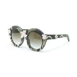 Kuboraum - Mask A2 - Black Flora - A2 Flora - Sunglasses - Kuboraum Eyewear - Avvenice